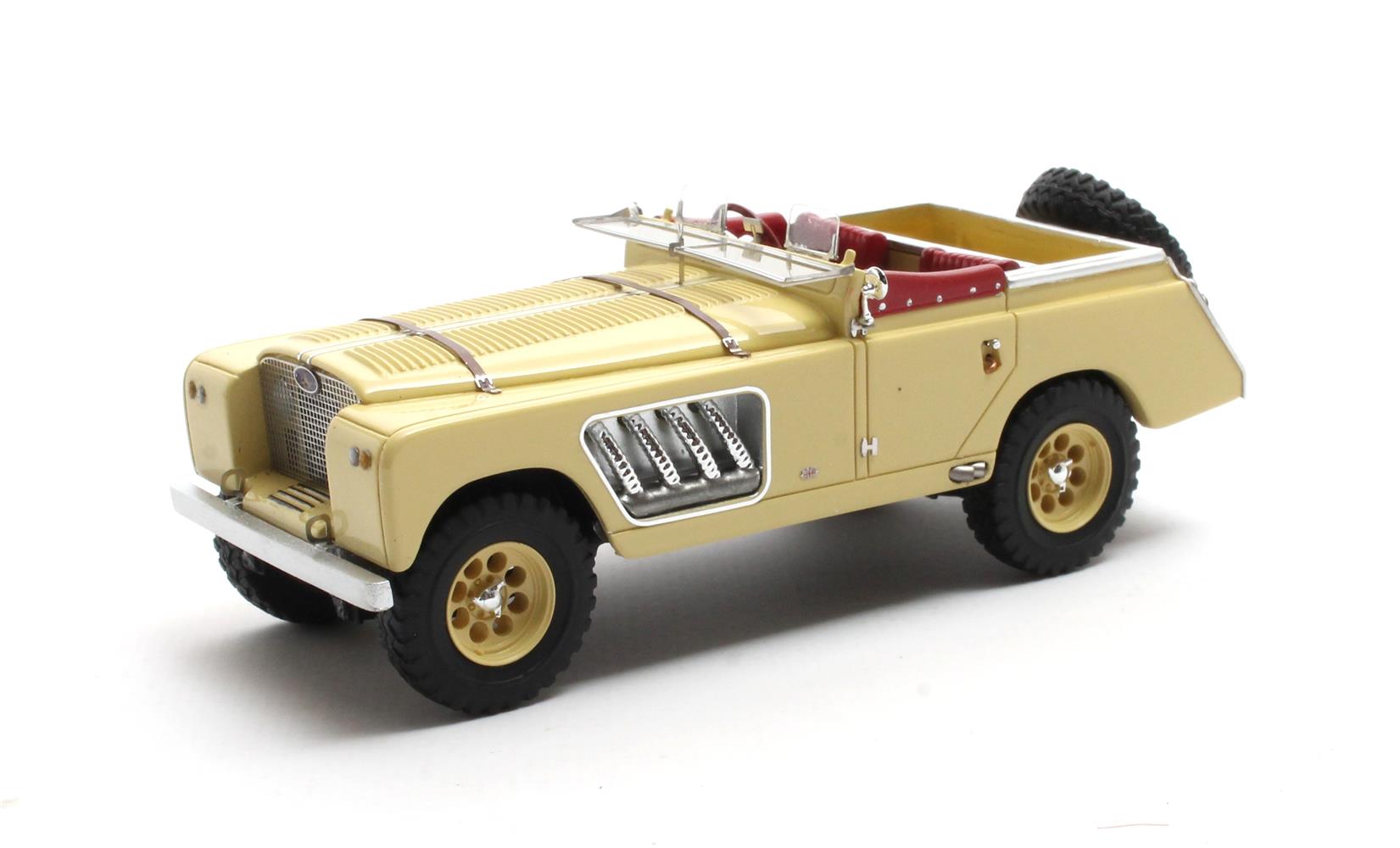 Land Rover 109 Bell Aurens Longnose Open Yellow - 1:43